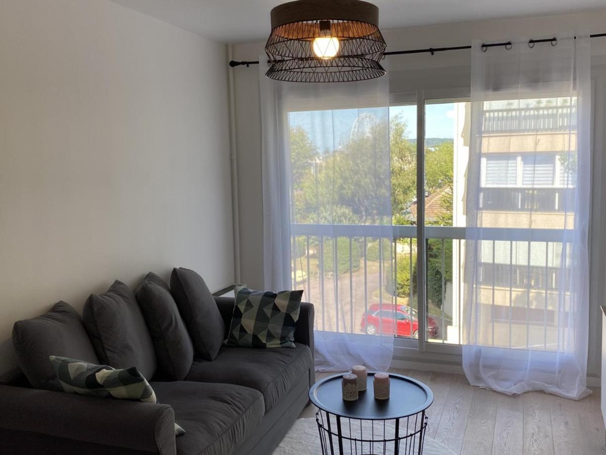 Charmant 2 Pieces Avec Parking Et Ascenseur, Proche Centre-Ville De Cabourg - Fr-1-487-323 Eksteriør bilde